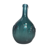 Old bottle globe drawing vintage
