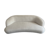Canapé bouclette craie ampm