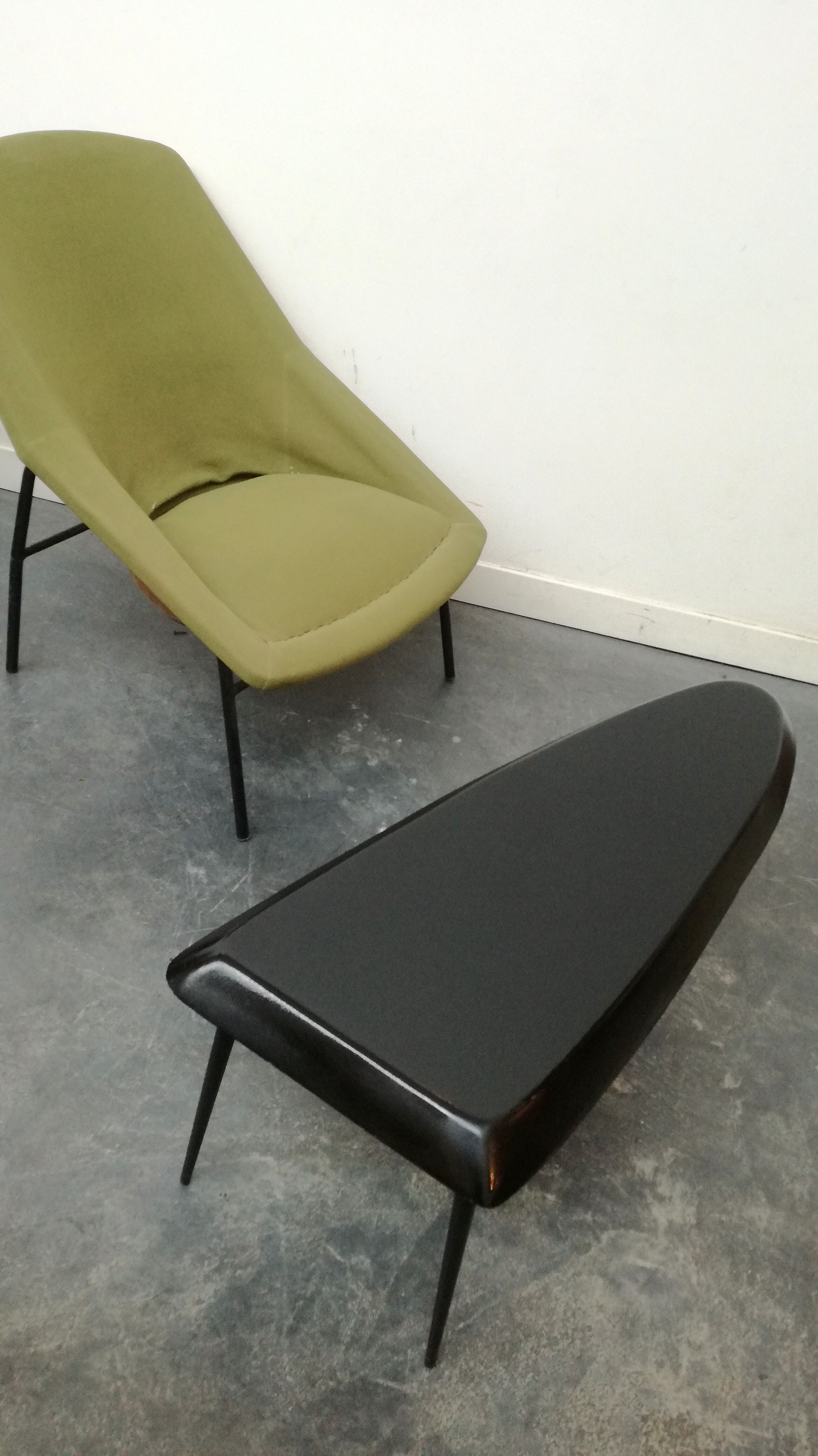 Wooden coffee table 1950s