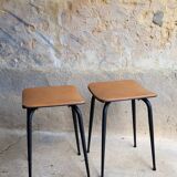 Paire de tabourets