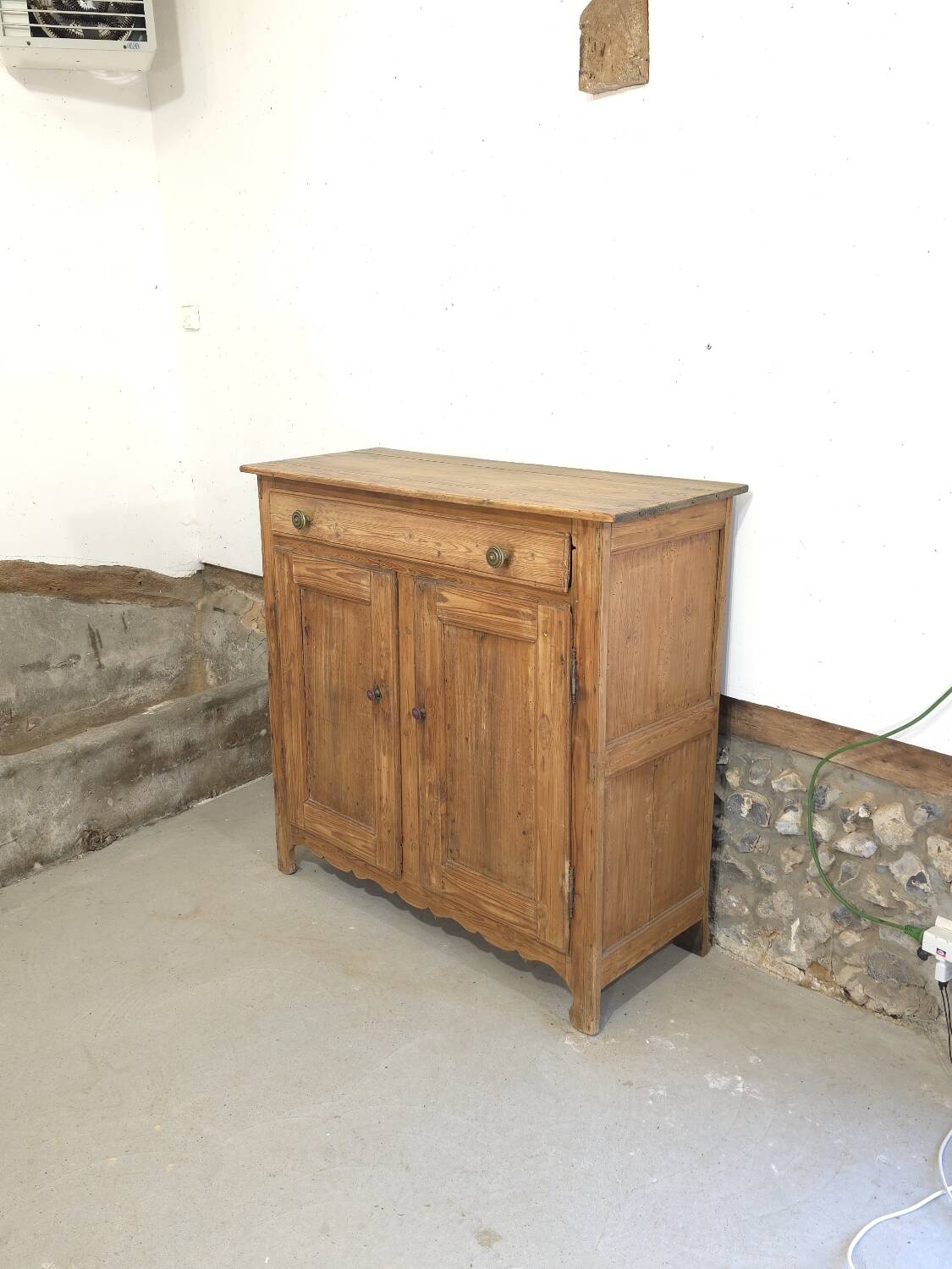 19th century pine sideboard