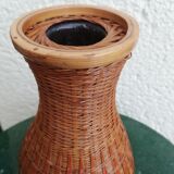 Rattan vase
