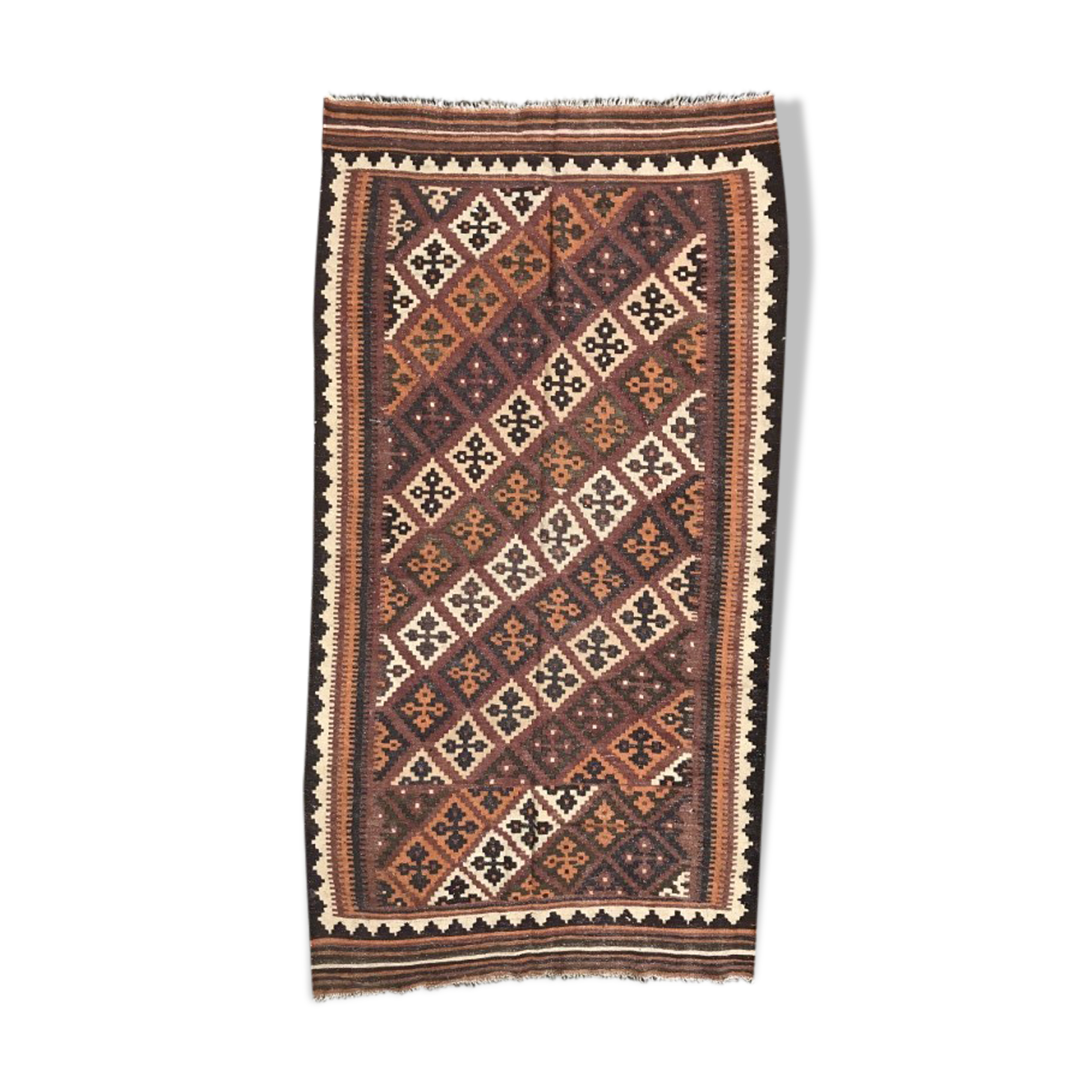 Kilim persian ghashghai woven hand 131 x 246 cm