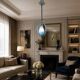 Light Blue Murano Glass Chandelier by Barovier e Toso, 1950s