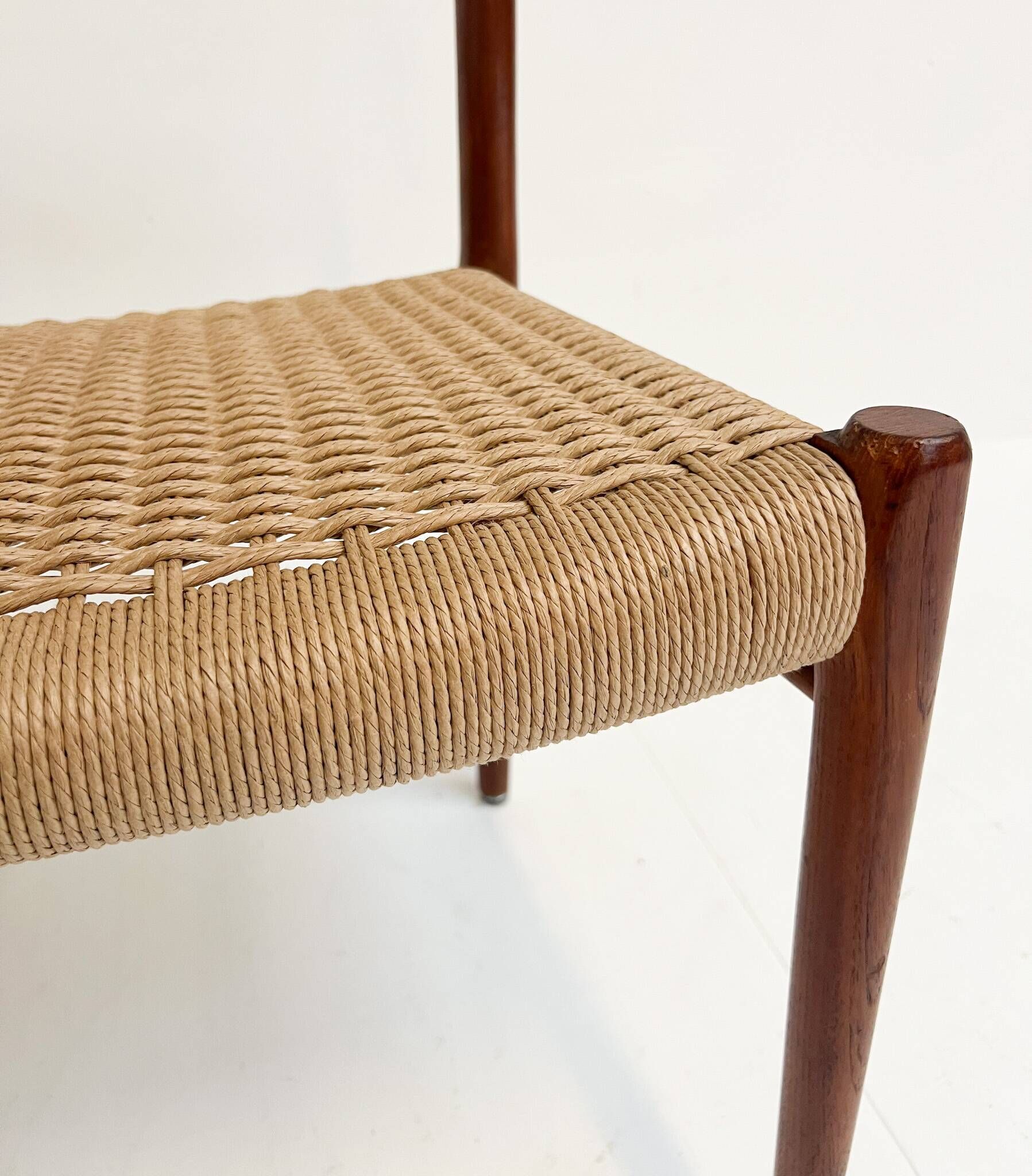 Restored Model 75 chair by Niels O. Möller, 1950s