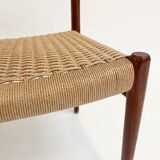 Restored Model 75 chair by Niels O. Möller, 1950s