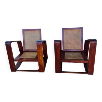 Pair of armchairs