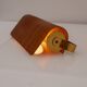 Vintage teak sconce. Mid-century modern classic Scandinavian wall lamp