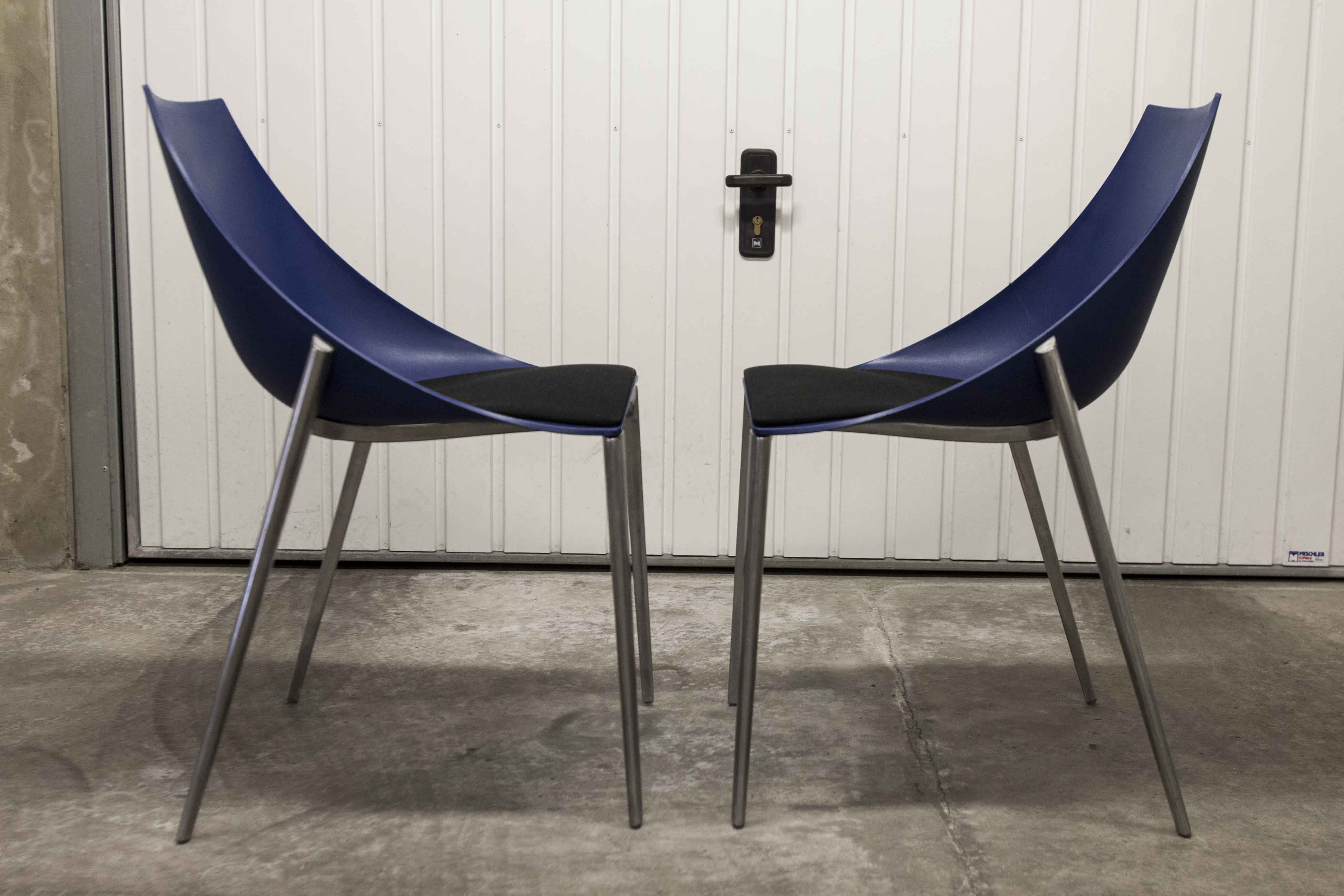 Pair of Hoop chairs designed by Marco Maran for Parri