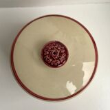 Digoin Sarreguemines model "Marguerite" hand-painted box 50s