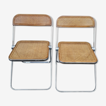 Plia chairs by Giancarlo Piretti for Castelli 1960