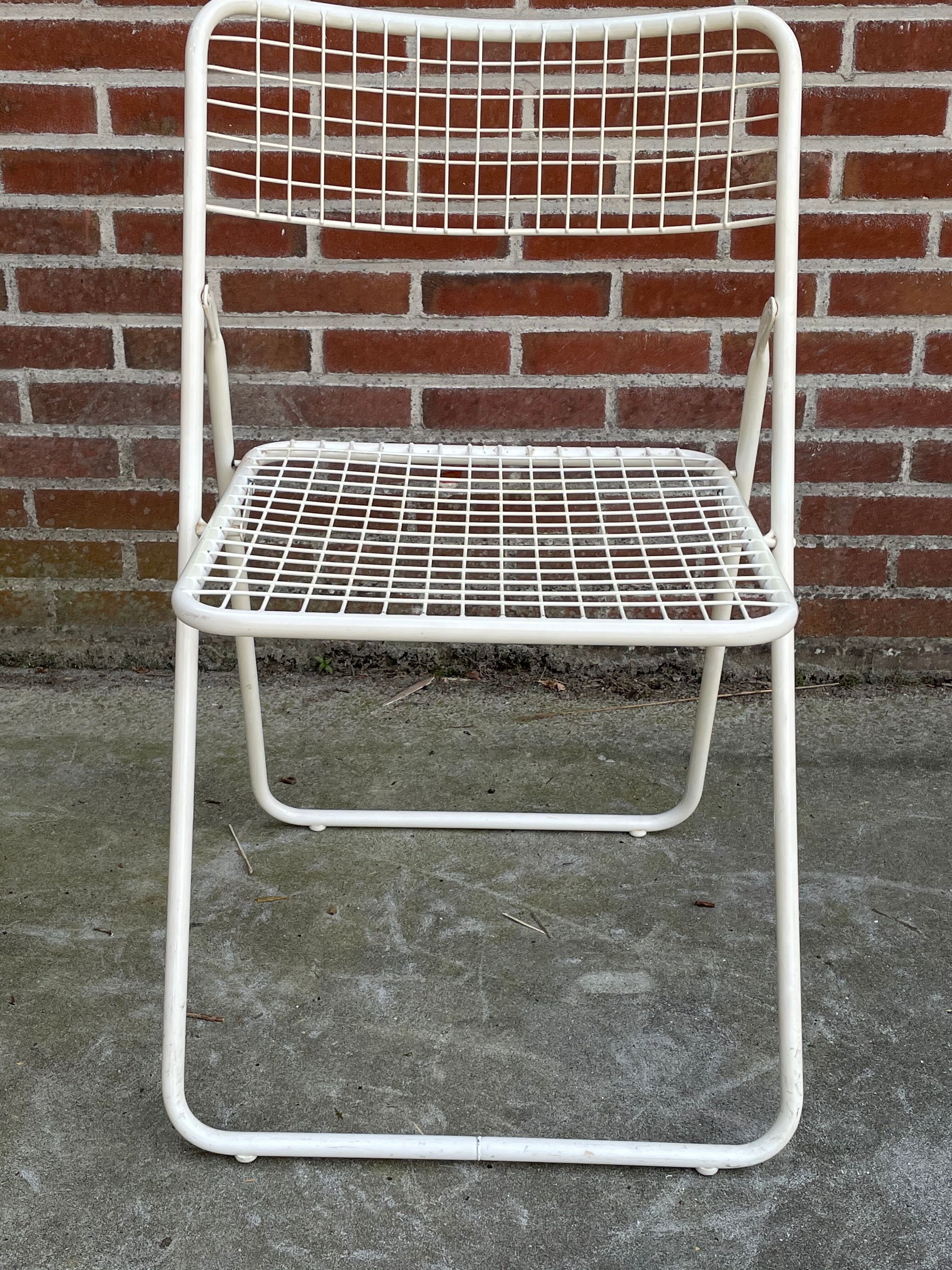 Folding chair "Ted Net" by Niels Gammelgaard for Ikea 1976