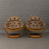 Armchairs designed by Oddmund Vad in  1970