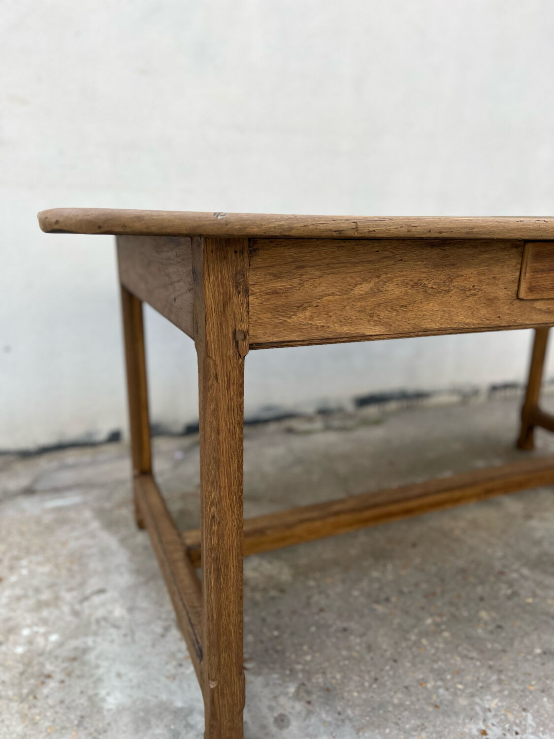 Oak farmhouse table