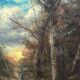 Paysage forestier ancien dans un beau cadre.
