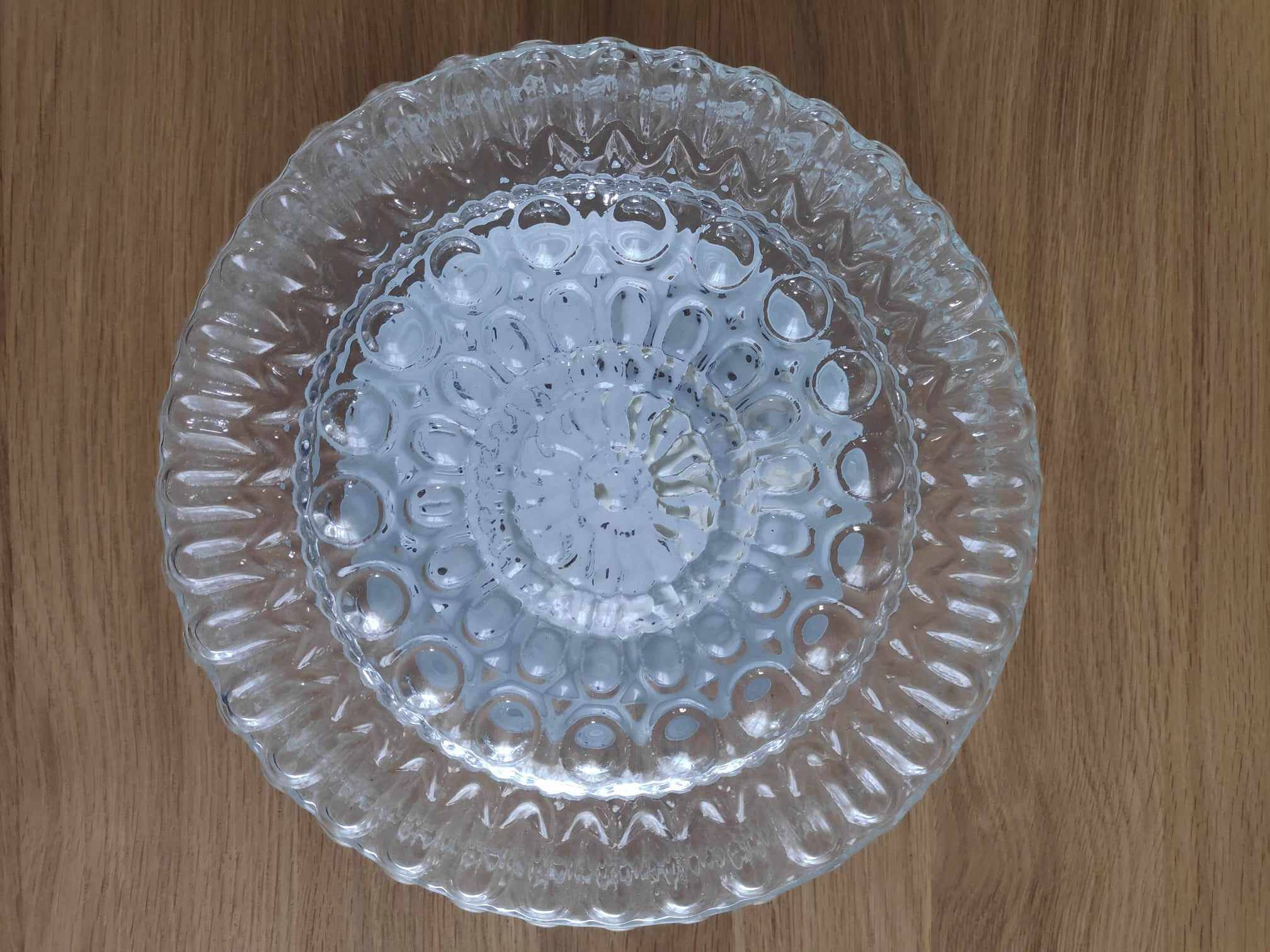Plafonnier en verre