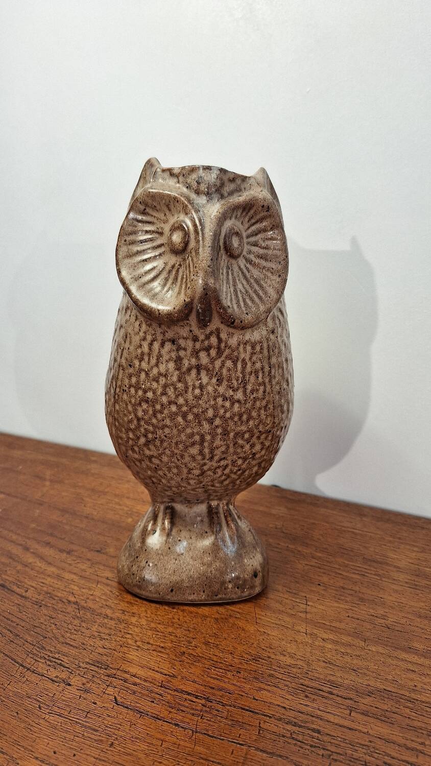 Zoomorphic vase Owl Vallauris