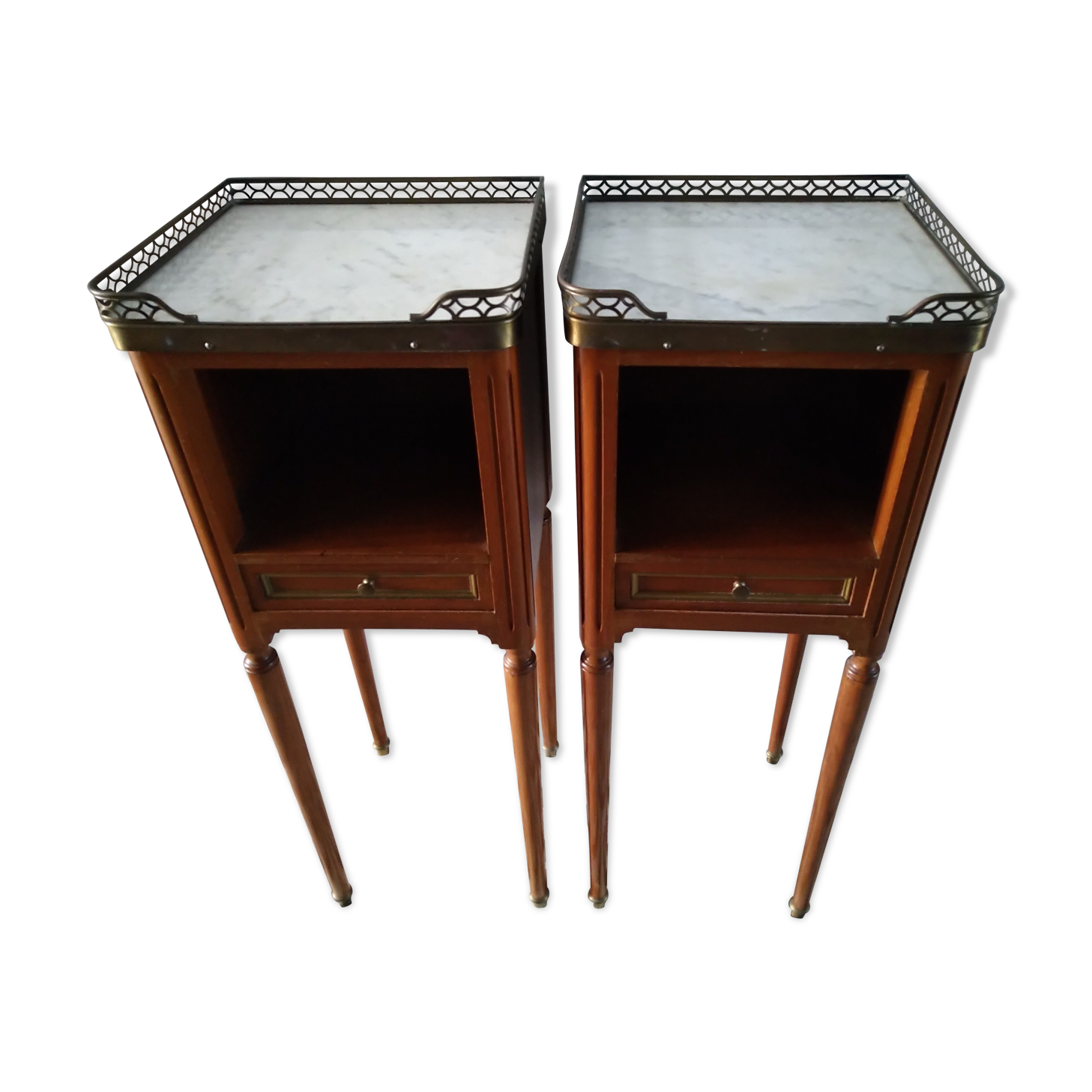 Louis XVI mahogany bedside