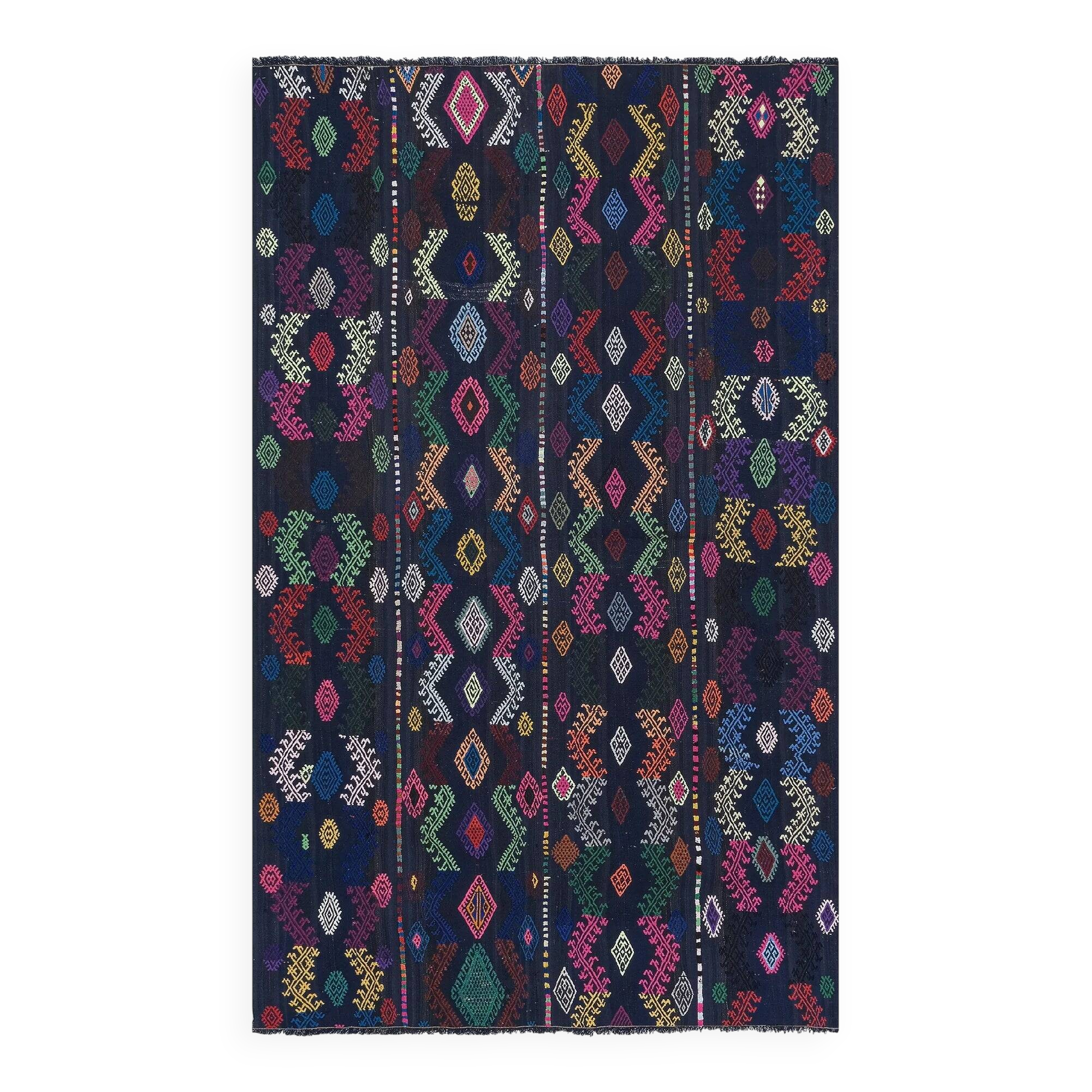 Vintage Turkish kilim, handwoven, 170x294 cm.