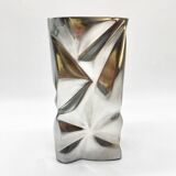 Crumpled vase / cast aluminum – 1970s