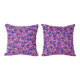 Set of 2 vintage Turkish cushion covers 41x41 cm