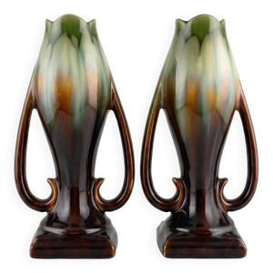 Paire de vases art déco