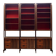 Rosewood modular shelving unit, Italian design, 1960s, production: Italy