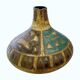 Vase potiche Céramique Fat Lava Design Vintage décor ethnique parfait état