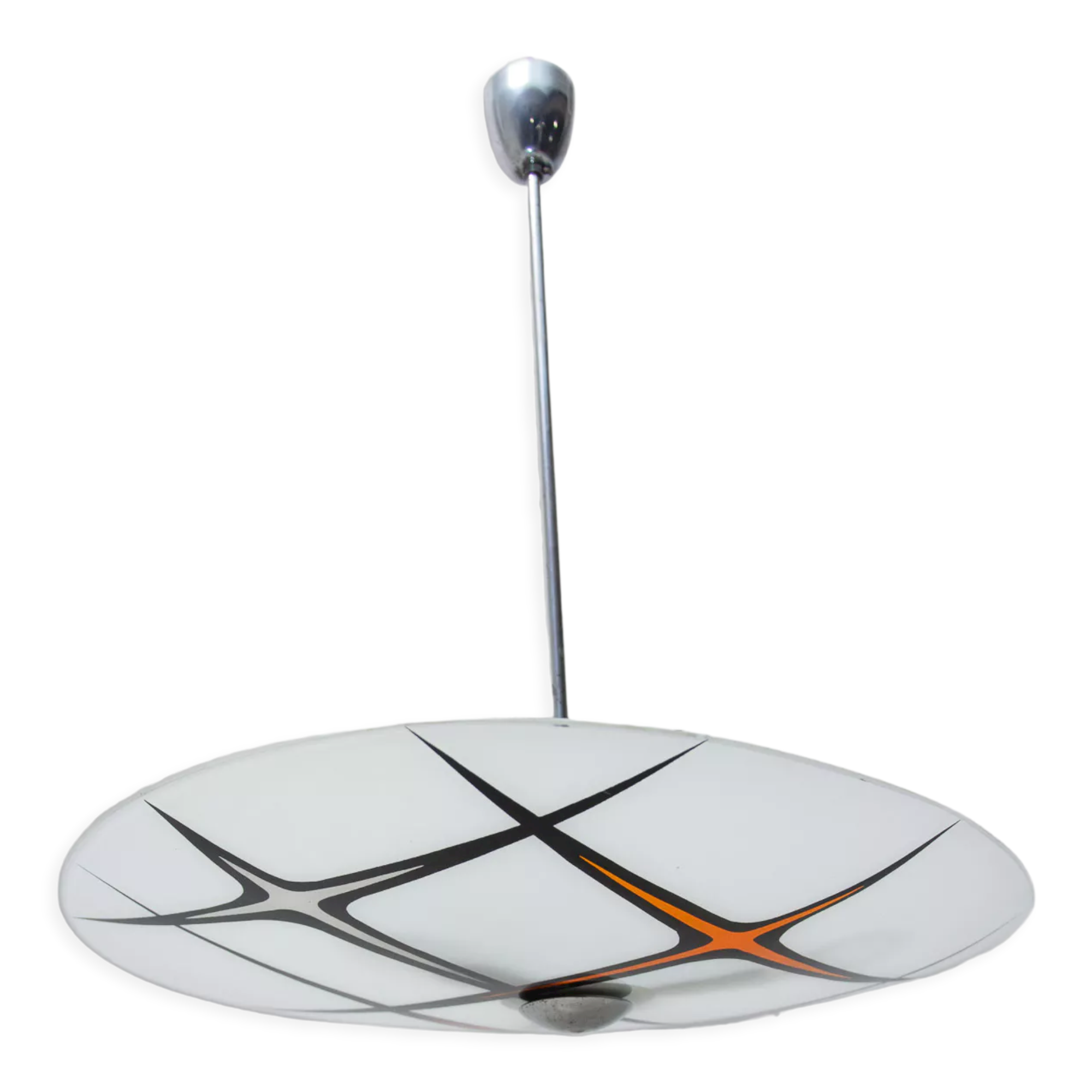 Mid century space age pendant, 1960´s, Czechoslovakia