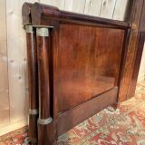 Lit, banquette époque Empire en acajou