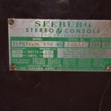 Jukebox seeburg lp console model elpc1-h5 from 1963 (functional)