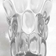 PIerre D'Avesn crystal honeycomb vase Height 20.7 cm
