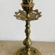 19th-century gilded bronze candlestick