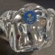 Bougeoir vintage en cristal Royal Copenhagen