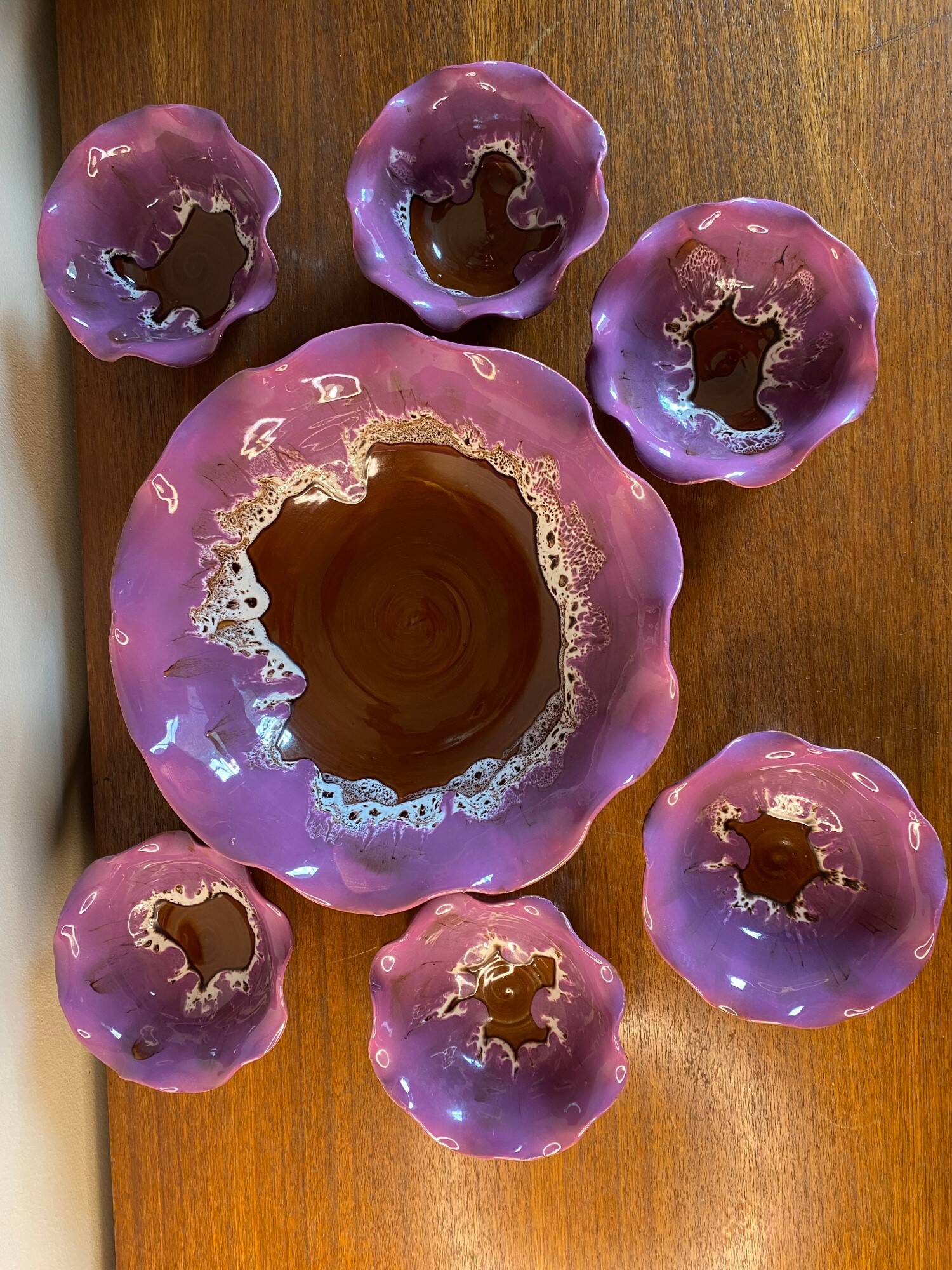 Vallauris dessert service