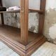 19th-century oak console table
