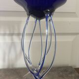 Ancient Medusa Cobalt Blue Cup Vase Jozefina Krosno Octopus Blown Glass