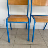 Vintage school chairs