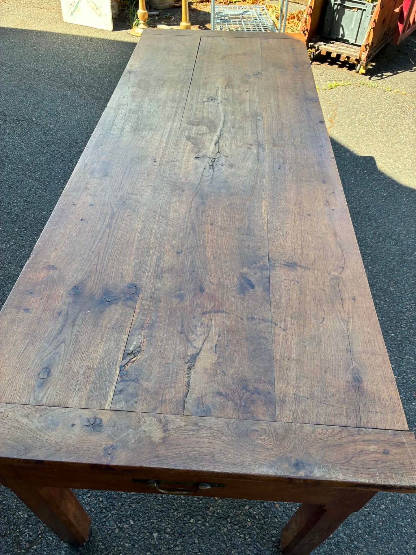 Table à manger en chêne