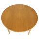 Oak dining table, Sweden, 1960