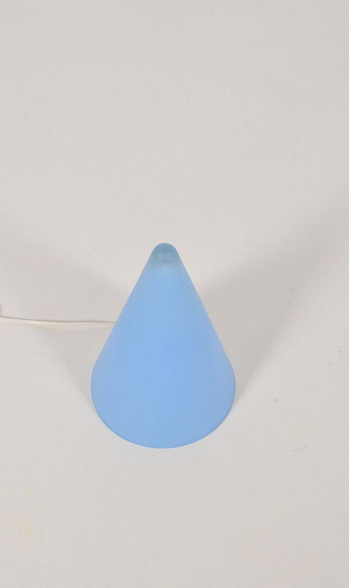 XL table lamp 'Teepee' in glass by SCE, 1990s