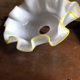 Vintage opaline pendant lampshade