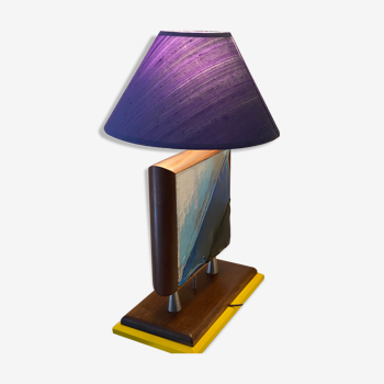 Italian designer side lamp