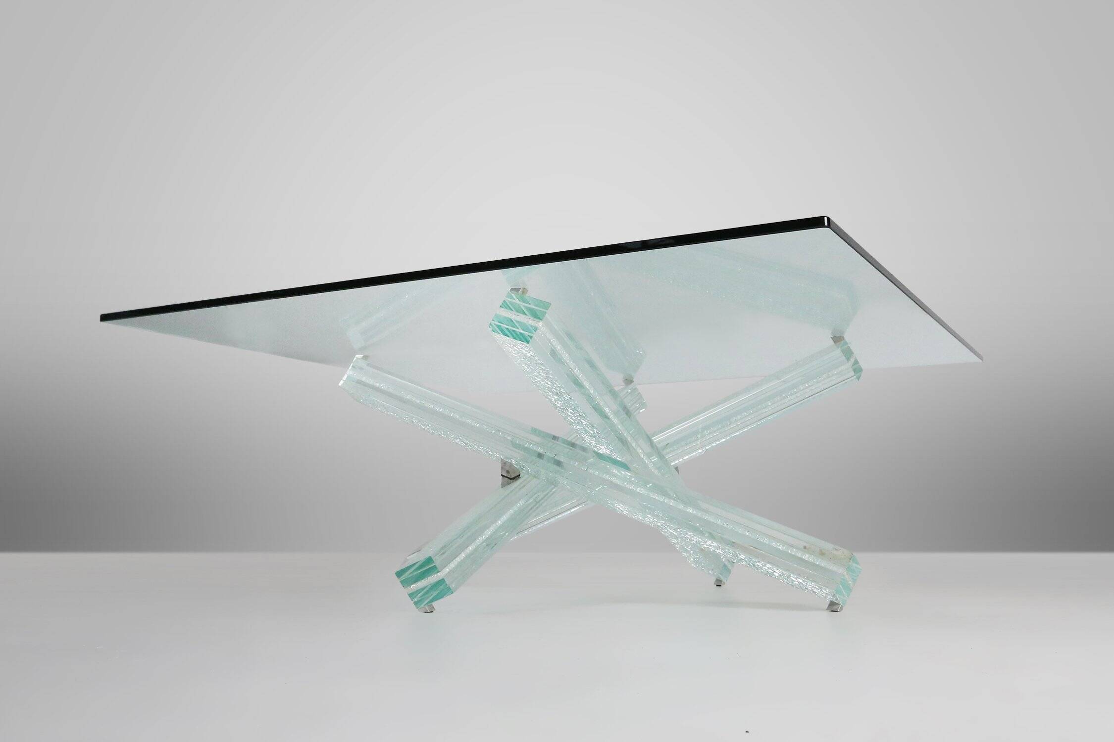 Mikado Coffee Table by Maurice Barilone for Roche Bobois, France ca. 1990