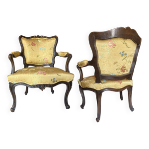 Paire de fauteuils d'époque - louis