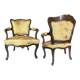 Paire de fauteuils d'époque Louis XV