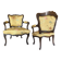 Paire de fauteuils d'époque Louis XV