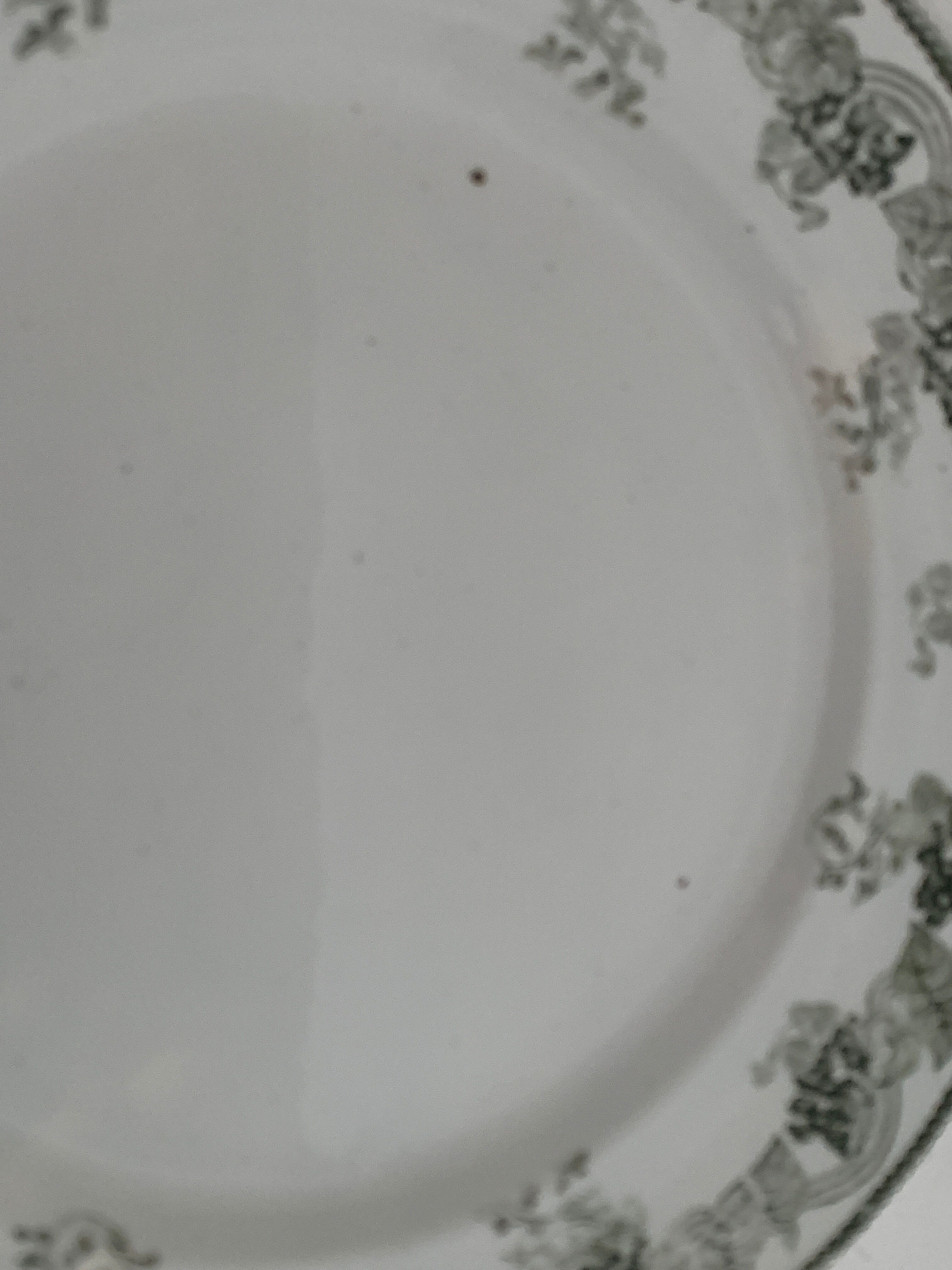 7 dessert plates Moulin des Loups et Hamage, Violetta