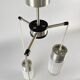 Mid Century Long Chandelier, Czechoslovakia, 1970's