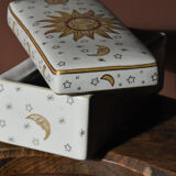 Astral decoration ceramic box